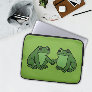 Kikkers Samen Sterk Portland Kikker Protest Laptop Sleeve
