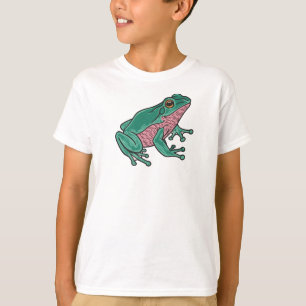 Kikkers T-Shirt voor Kinderen – Leuke Groene Diere