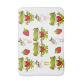Kikkers van aardbeien Bathroom Bath Mat (Voorkant Verticaal)