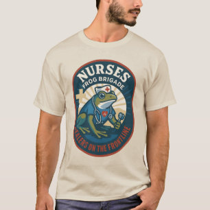 Kikkers verpleegstersbrigade – Genezers op de fron T-shirt