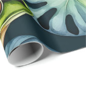 Kikkers Waterverf Kunst Cadeaupapier (Rol Hoek)