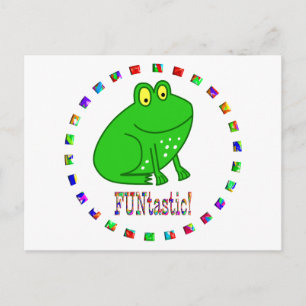 Kikkers zijn funtastisch briefkaart
