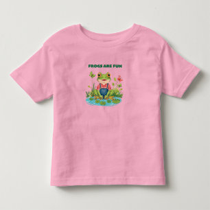Kikkers zijn leuk kinder shirts