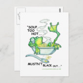 Kikkersoep Briefkaart (Voorkant / Achterkant)