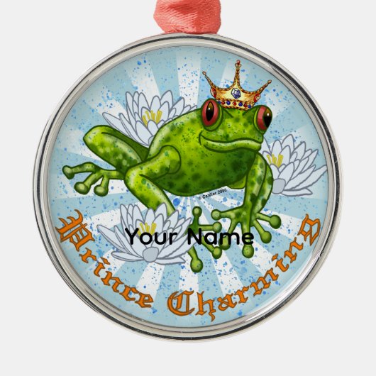 Kikkersprins Charming Ornament (Voorkant)