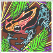 kikkervinyl Sticker (Voorkant)