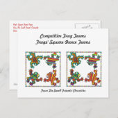 Kikkervis-kanselierthee,s Briefkaart (Voorkant / Achterkant)