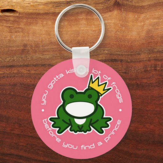 Kikkervis Sleutelhanger (Voorkant)