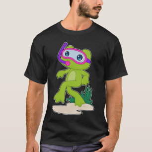 Kikkervis snorkel duiken t-shirt