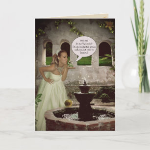 Kikkervis Valentijn Feestdagen Kaart