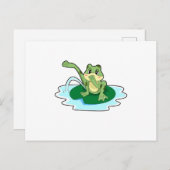 Kikkervisje Briefkaart (Voorkant / Achterkant)