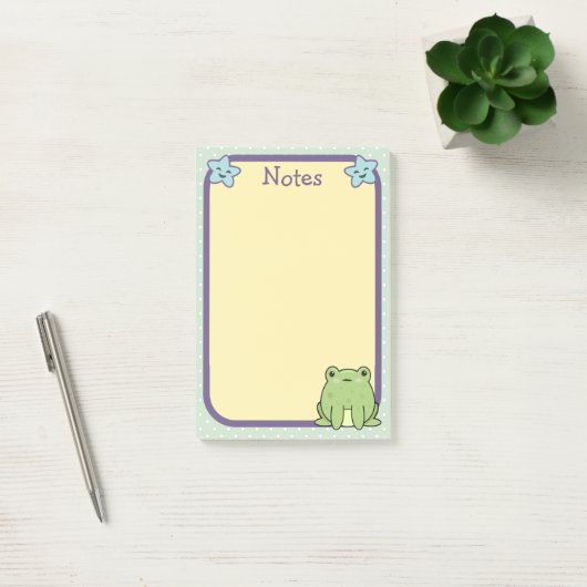 Kikkervisje en kraag post-it® notes (Kantoor)