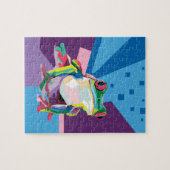 Kikkervisje Legpuzzel (Horizontaal)