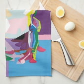 Kikkervisje Theedoek (Quarter Fold)