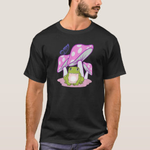 Kikkervisjes van katoenhoudend paddenstoel Bossen  T-shirt