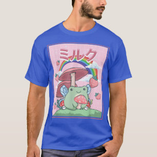 Kikkervismeester Kawaii Fairy Kikkerpaddenstoelen T-shirt