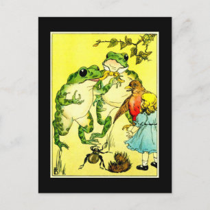 Kikkervispartij Briefkaart