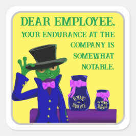 Kikkerwerk Jubileum Sticker