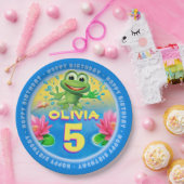 Kikkikker aanpassen bord papierpartij 9 inch (Feest)