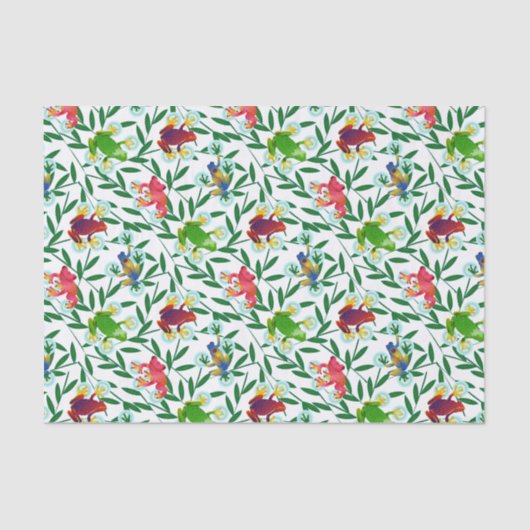 Kikkikker Bamboe regenwoud Tissuepapier (Voorkant)