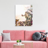 Kikkikker Canvas Afdruk (Insitu (Woonkamer))