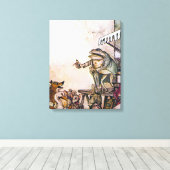 Kikkikker Canvas Afdruk (Insitu (Houten vloer))