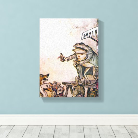 Kikkikker Canvas Afdruk (Insitu (Houten vloer))