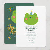 Kikkikkerbos met levende dieren kaart (Voorkant / Achterkant)