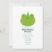 Kikkikkerbos met levende dieren kaart (Voorkant)