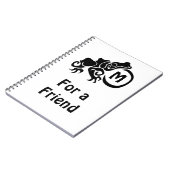 Kikkikkermonogram Notitieboek (Linkerzijde)