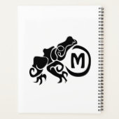 Kikkikkermonogram Planner (Achterkant)