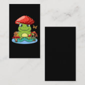 Kikkikkerpaddenstoelen Pet slakkenvlinder Visitekaartje (Voorkant / Achterkant)