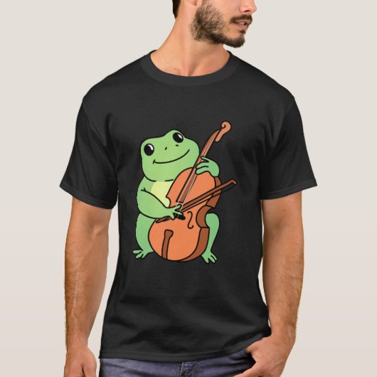Kikkikkervis Cello  T-shirt (Voorkant)