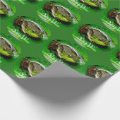 Kikkikkervispapier voor Stippen Cadeaupapier (Hoek)