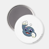 Kiko Blue Magneet (Voorkant / Achterkant)