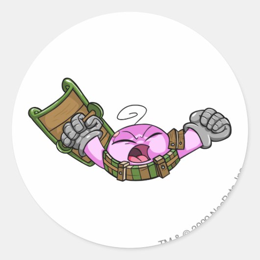 Kiko Kiko Lake Player Ronde Sticker (Voorkant)