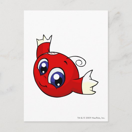 Kiko Red Briefkaart (Voorkant)