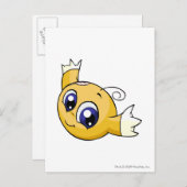 Kiko Yellow Briefkaart (Voorkant / Achterkant)