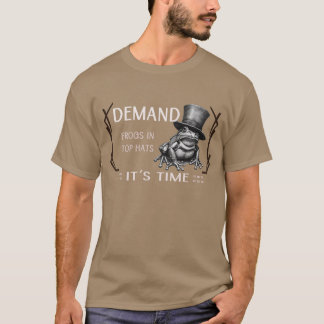 Kikvors in Tophoeden Eisend T-shirt