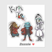 KiLA iLO Main Drie + Logo Sticker Sheet (Vel)