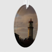 Kilauea Lighthouse bij Dusk op kerst Ornament (voorkant)