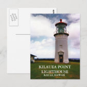 Kilauea Point Lighthouse, Kaua'i, Hawai'i Briefkaa Briefkaart (Voorkant / Achterkant)