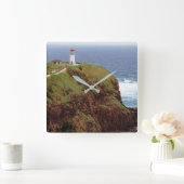 Kilauea Point Lighthouse, Kauai, Hawaii Vierkante Klok (Huis)