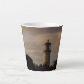 Kilauea vuurtoren in Hawaii Latte Mok (Voorkant)
