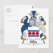 Kilby Family Crest Briefkaart (Voorkant / Achterkant)