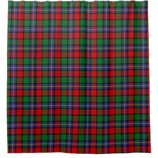 Kilgore Tartan Shower Curtain Douchegordijn (Voorkant)