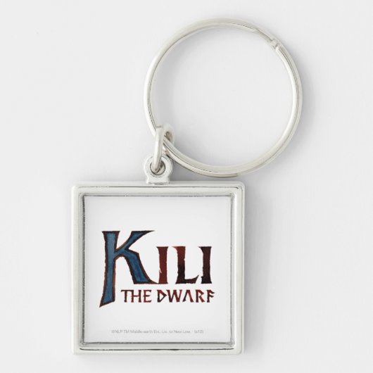 KILI DE DWARF™ naam Sleutelhanger (Voorkant)