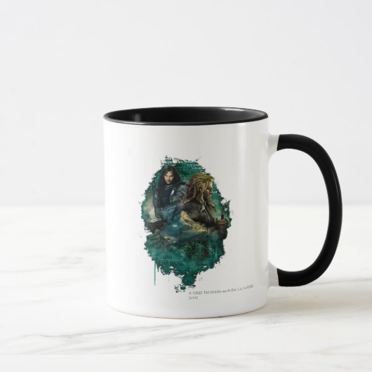 Kili en Fili over Erebor Mok (Rechts)