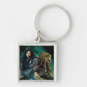 Kili en Fili over Erebor Sleutelhanger