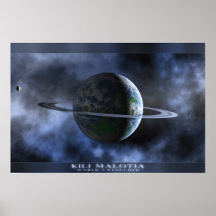 Kili Malotia - Onaangeraakte wereld Poster